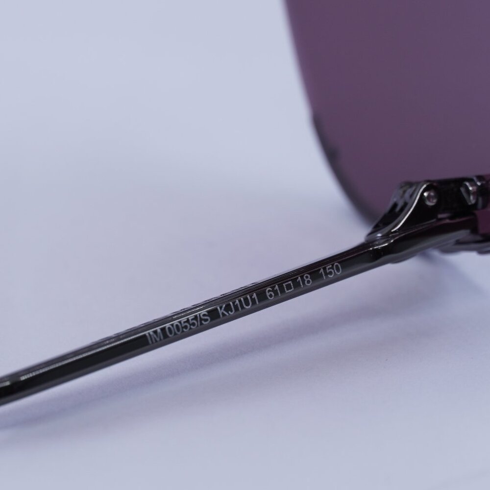 Final Price! Isabel Marant IM 0055/S 0KJ1 U1 Ruthenium/Plum Sunglasses - Picture 9 of 11